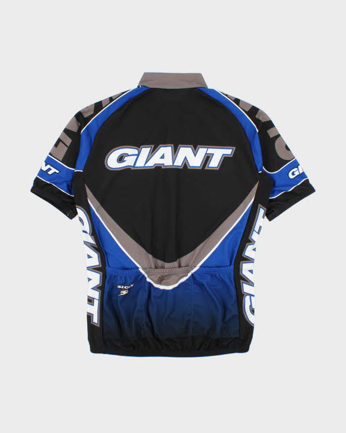 Vintage Y2K 00s Sugoi Giant Made In Canada 3/4 Zip Pullover Cycling Jersey - M