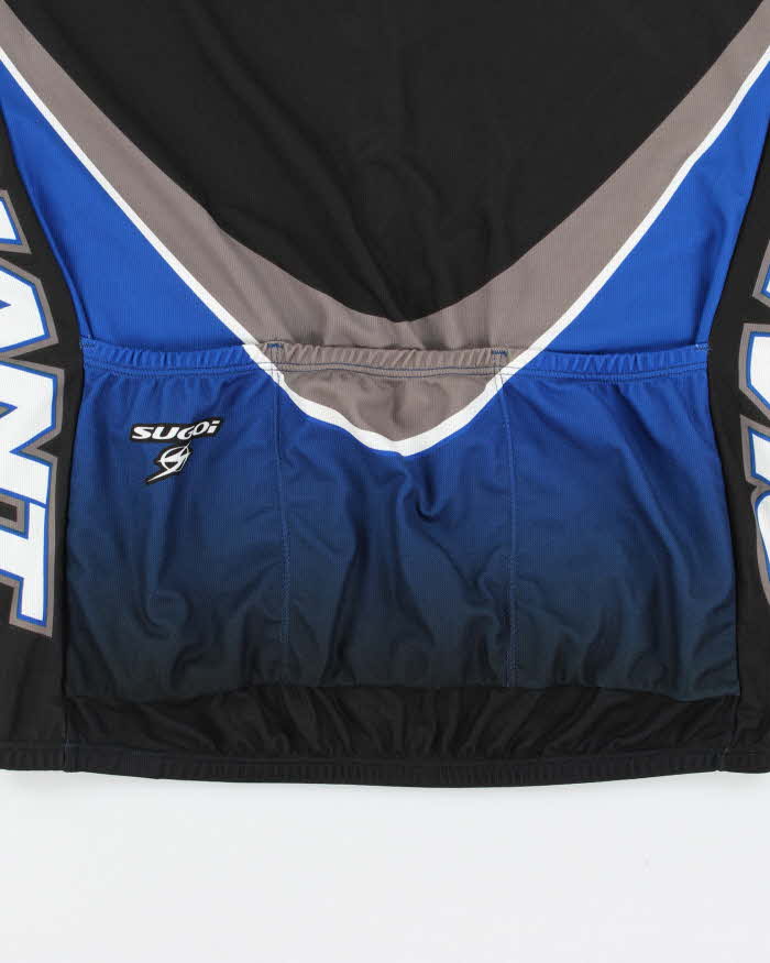 Vintage Y2K 00s Sugoi Giant Made In Canada 3/4 Zip Pullover Cycling Jersey - M