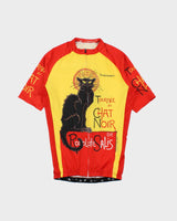 Vintage Freestyle Cycling Tournee Du Chat Noir Full-Zip Cycling Jersey - M