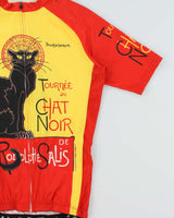 Vintage Freestyle Cycling Tournee Du Chat Noir Full-Zip Cycling Jersey - M