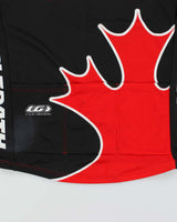 Vintage Y2K 00s Louis Garneau The Cycle Path 3/4 Zip Cycling Jersey - M