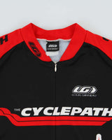 Vintage Y2K 00s Louis Garneau The Cycle Path 3/4 Zip Cycling Jersey - M