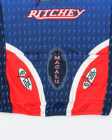 Vintage 1990s Team Ritchey Reynolds Made In USA Half-Zip Cycling Jersey - XL