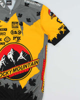 Vintage Y2K 00s Louis Garneau Rocky Mountain Bicycles Made In Canada 3/4 Zip Pullover Cycling Jersey - M