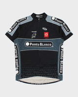 Vintage Y2K 00s Suarez Colnago Campagnolo Punto Blanco 3/4 Zip Pullover Cycling Jersey - XL