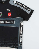 Vintage Y2K 00s Suarez Colnago Campagnolo Punto Blanco 3/4 Zip Pullover Cycling Jersey - XL