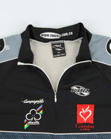 Vintage Y2K 00s Suarez Colnago Campagnolo Punto Blanco 3/4 Zip Pullover Cycling Jersey - XL