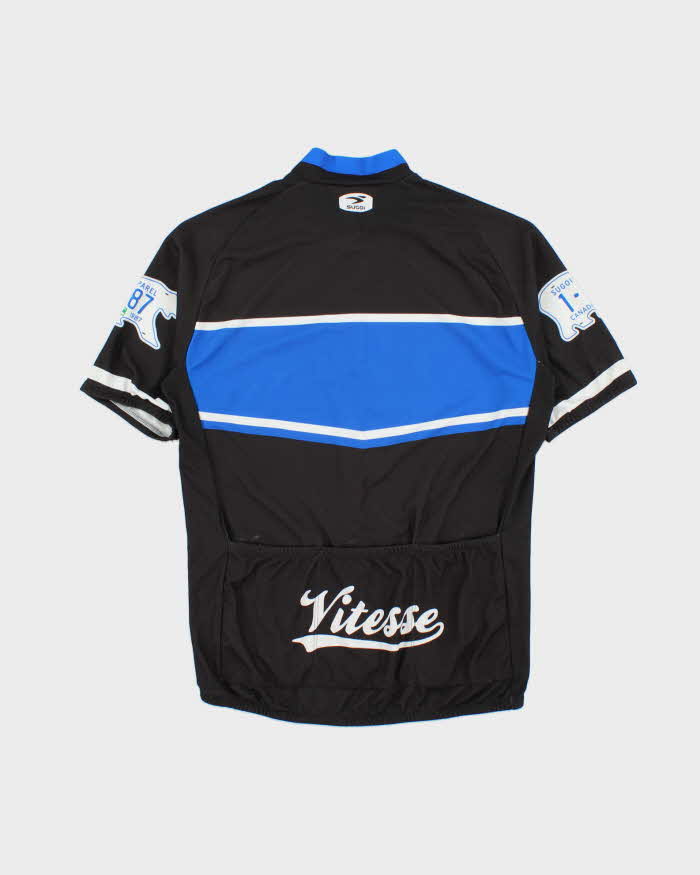 Vintage Y2K 00s Sugoi Team Vitesse 3/4 Zip Pullover Cycling Jersey - M