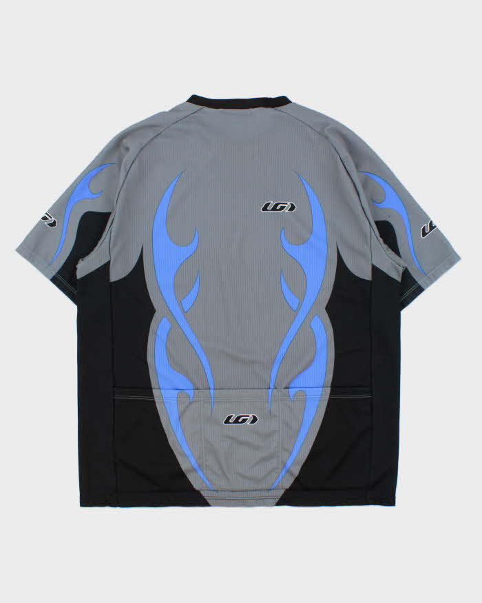 Vintage 1990s Louis Garneau Crewneck Short Sleeve Cycling Jersey - XL