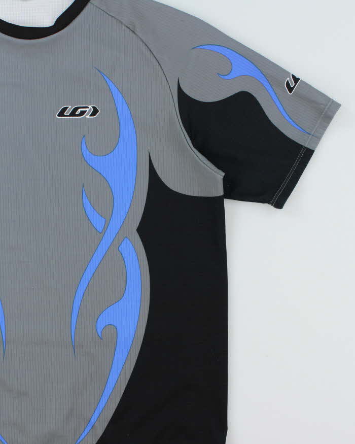 Vintage 1990s Louis Garneau Crewneck Short Sleeve Cycling Jersey - XL
