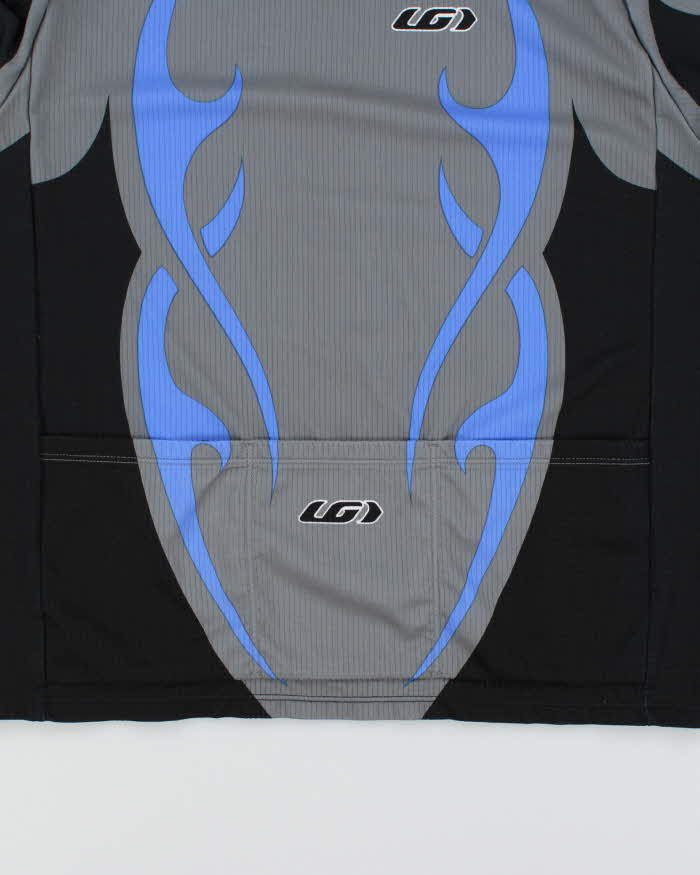 Vintage 1990s Louis Garneau Crewneck Short Sleeve Cycling Jersey - XL