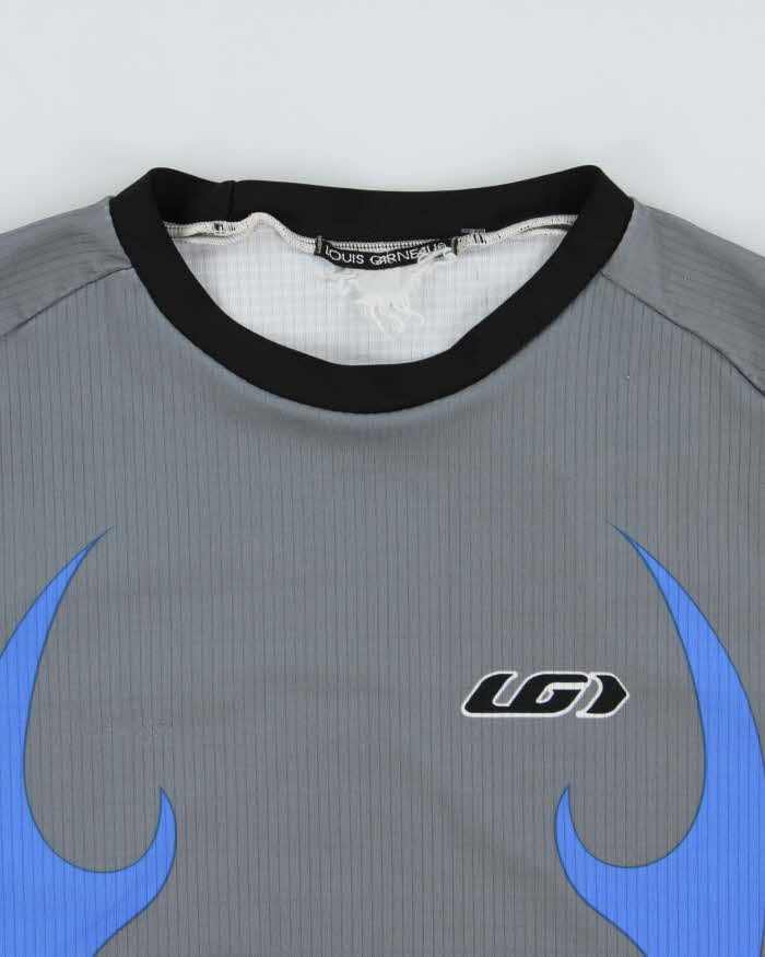 Vintage 1990s Louis Garneau Crewneck Short Sleeve Cycling Jersey - XL