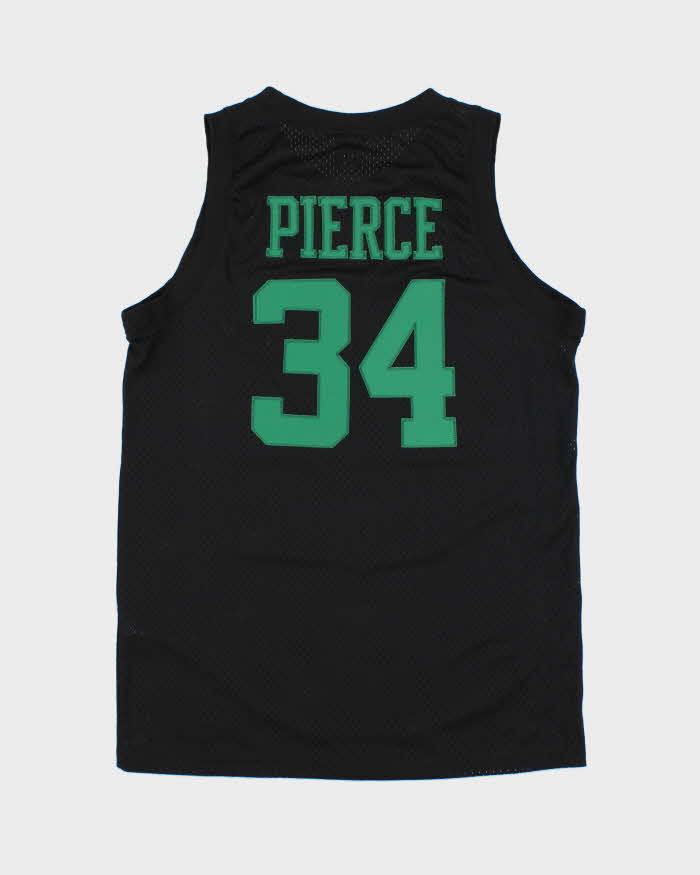 Vintage 2003 Nike Team Boston Celtics Pierce #34 Away NBA Mesh Basketball Jersey - M