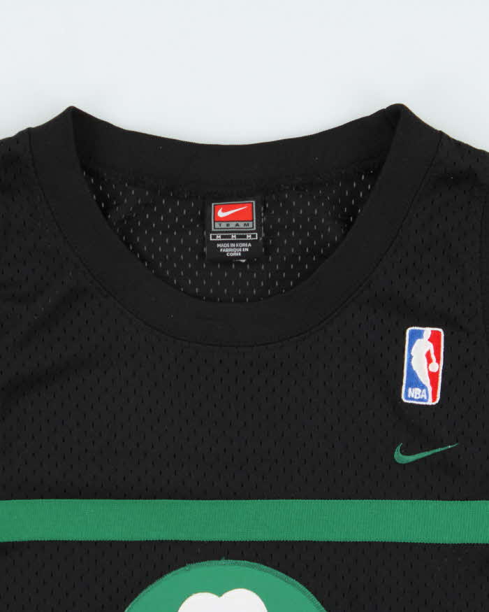 Vintage 2003 Nike Team Boston Celtics Pierce #34 Away NBA Mesh Basketball Jersey - M