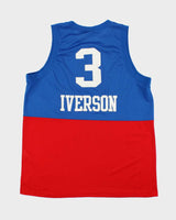 Vintage Y2K 00s Nike Philadelpha 76ers Allen Iverson #3 Rewind '66 Limited Edition NBA Basketball Jersey - XL