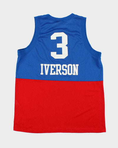 Nike NBA Sixers 3 ユニフォーム XL Vintage Y2K 00s Nike Philadelpha 76ers Allen Iverson #3 Rewind '66