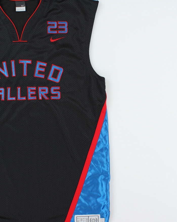 Vintage Y2K 00s Nike United Ballers King Lebron James #23 Heavyweight Basketball Jersey - L