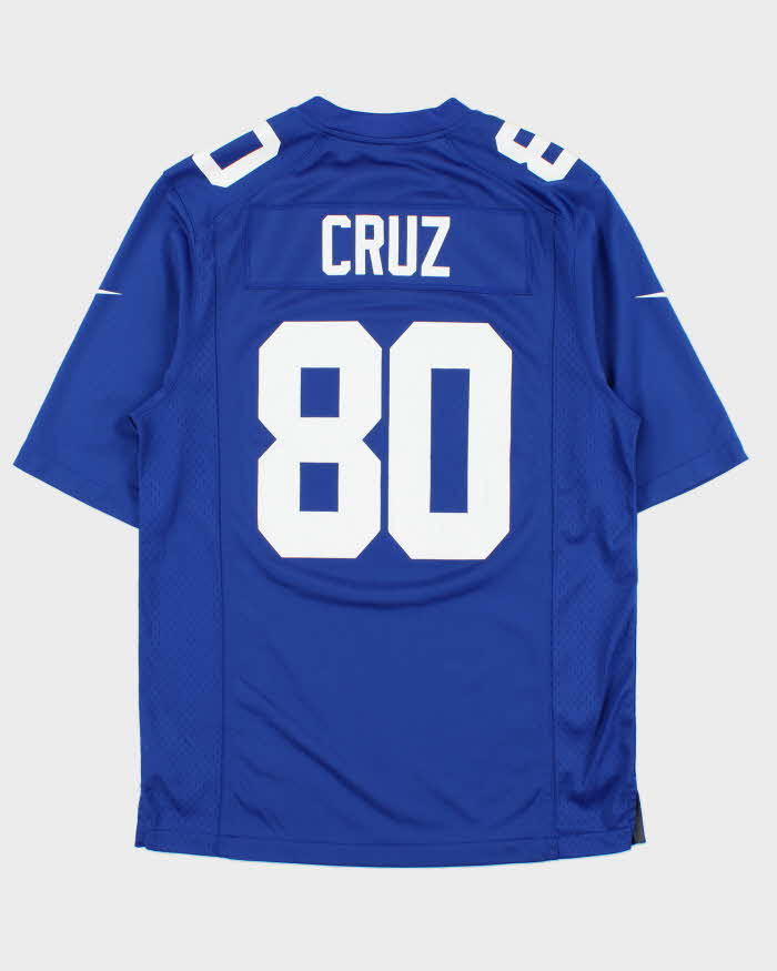 2015 Nike New York Giants Victor Cruz #80 NFL On Field Home Jersey - M