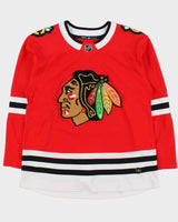 2017 Adidas Chicago Blackhawks Adi Zero Chain Stitch NHL Home Jersey - XL