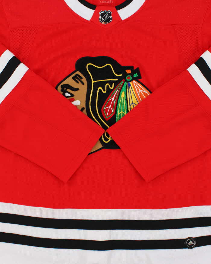 2017 Adidas Chicago Blackhawks Adi Zero Chain Stitch NHL Home Jersey - XL