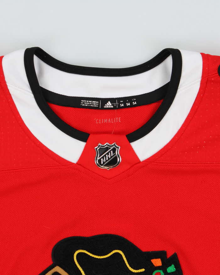 2017 Adidas Chicago Blackhawks Adi Zero Chain Stitch NHL Home Jersey - XL