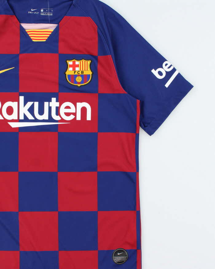 DS 2019-20 Nike Barcelona FC Vidal #22 La Liga Home Shirt - M