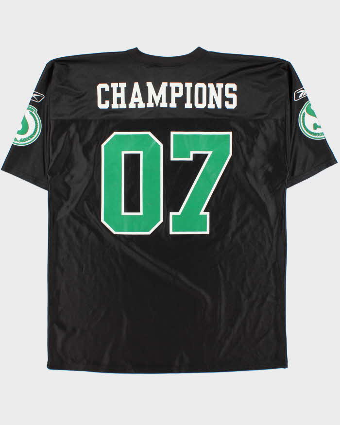 Vintage 2007 Reebok Saskatchewan Roughriders Grey Cup Champions CFL Jersey - L
