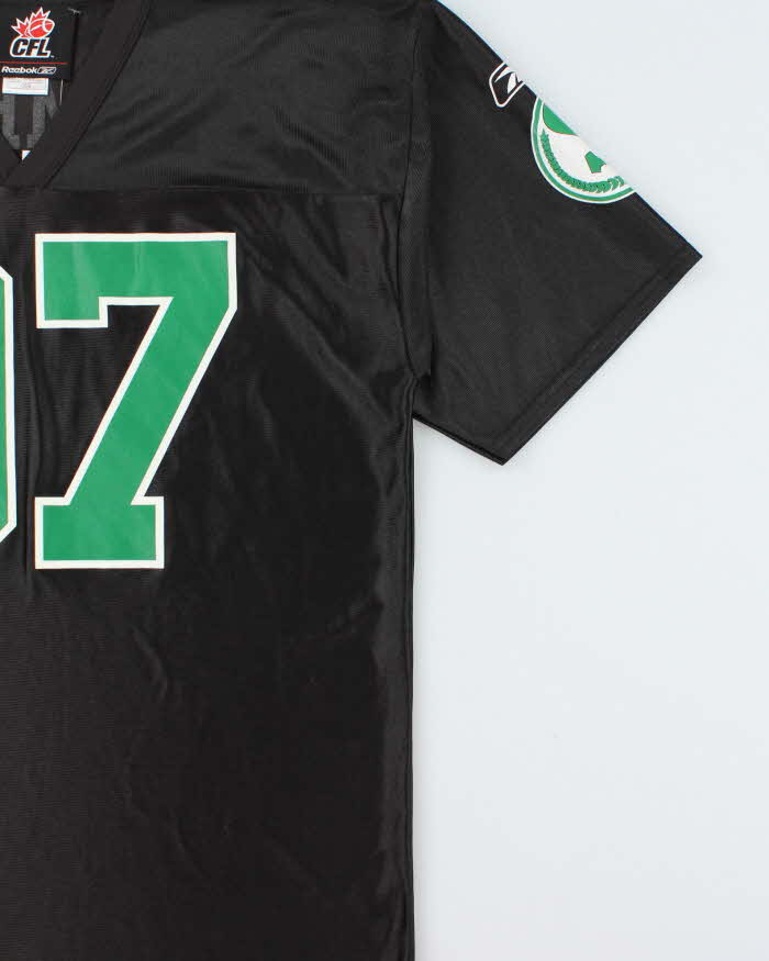 Vintage 2007 Reebok Saskatchewan Roughriders Grey Cup Champions CFL Jersey - L