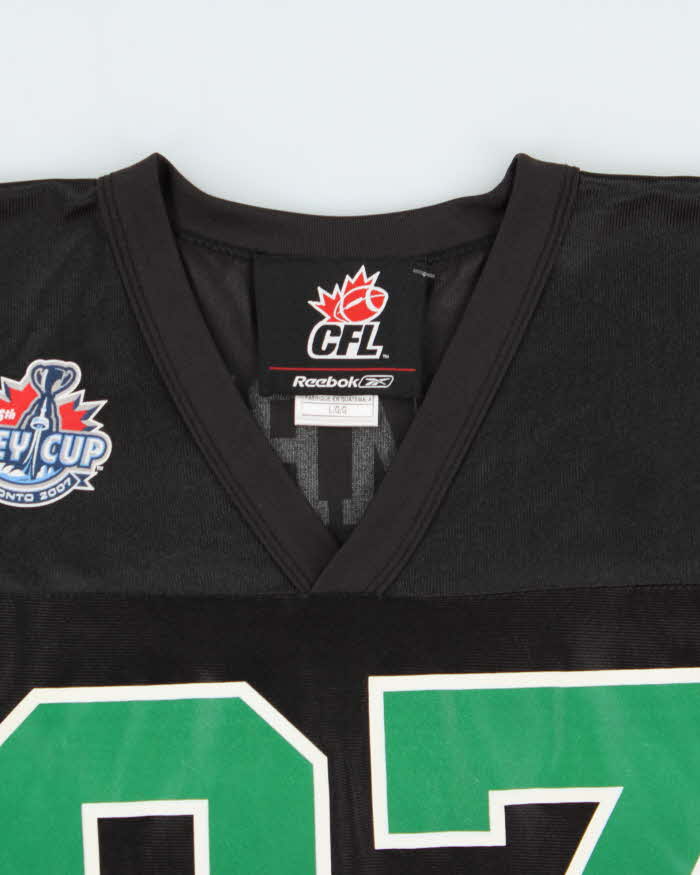 Vintage 2007 Reebok Saskatchewan Roughriders Grey Cup Champions CFL Jersey - L