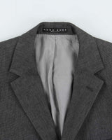 Vintage Hugo Boss Linen &amp; Silk Made In USA Single Breasted Blazer - XL