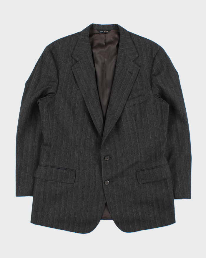 Vintage 1980s Ralph Lauren Polo University Club Made In USA Wool Blazer - M