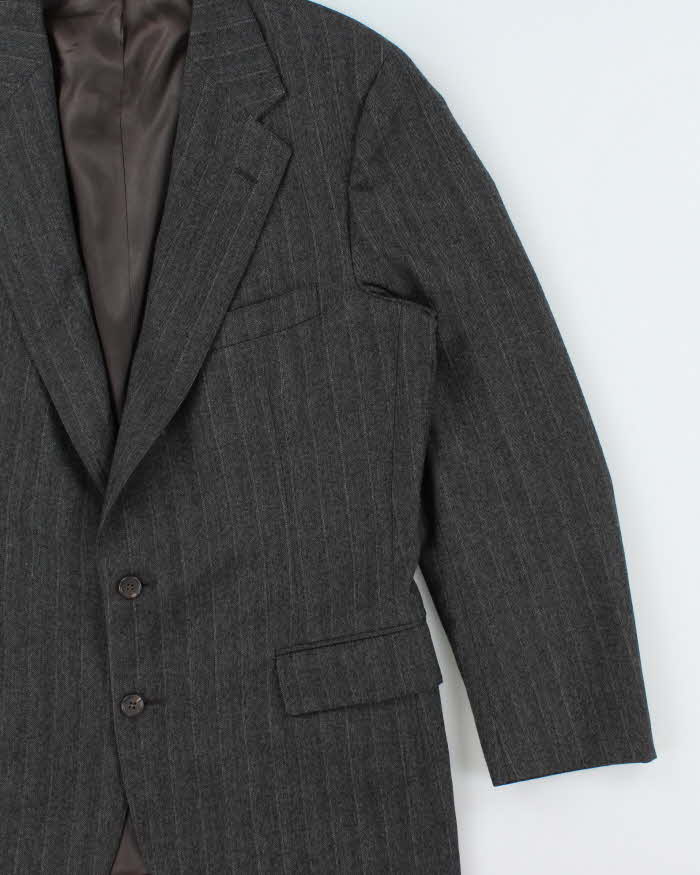 Vintage 1980s Ralph Lauren Polo University Club Made In USA Wool Blazer - M