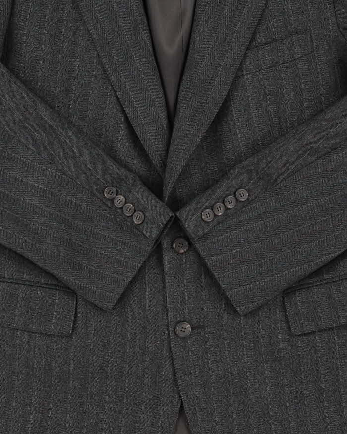 Vintage 1980s Ralph Lauren Polo University Club Made In USA Wool Blazer - M