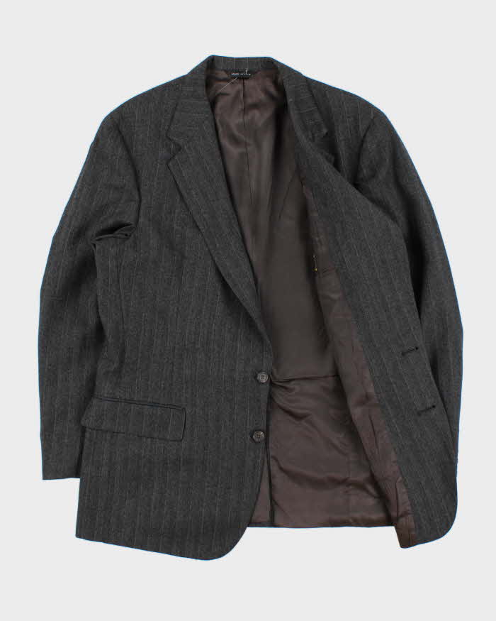 Vintage 1980s Ralph Lauren Polo University Club Made In USA Wool Blazer - M