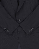 Vintage Ermenegildo Zegna Pin Stripe Wool Single Breasted Blazer - L