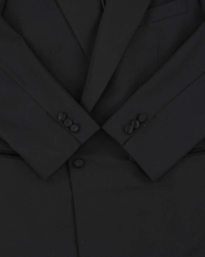 Vintage 1980s Yves Saint Laurent Wool Double Breasted Blazer - L