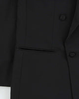 Vintage 1980s Yves Saint Laurent Wool Double Breasted Blazer - L