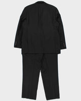 Vintage Lauren Ralph Lauren Wool Pinstripe Single Breasted Relaxed Straight Leg Two-Piece Suit - XL