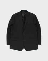 Vintage Lauren Ralph Lauren Wool Pinstripe Single Breasted Relaxed Straight Leg Two-Piece Suit - XL