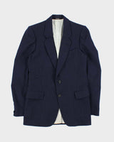 Vintage 1970s Pierre Cardin Boutique Union Made In USA Wool Pinstripe Single Breasted Bootcut Flared Two-Piece Suit - M
