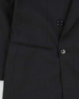 Vintage 1990s Yves Saint Laurent Wool Pinstripe Made In Canada Double Breasted Blazer - L