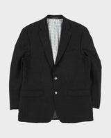 Vintage Lauren Ralph Lauren LRL Wool Single Breasted Twill Blazer - L