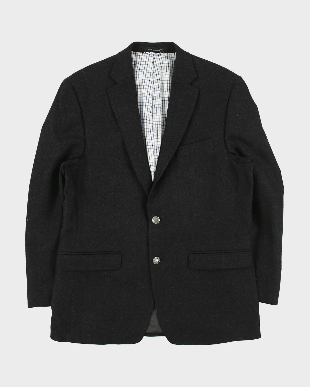 Vintage Lauren Ralph Lauren LRL Wool Single Breasted Twill Blazer - L