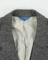 Vintage Pendleton Wool Made In USA Tweed 2 Button Blazer - L