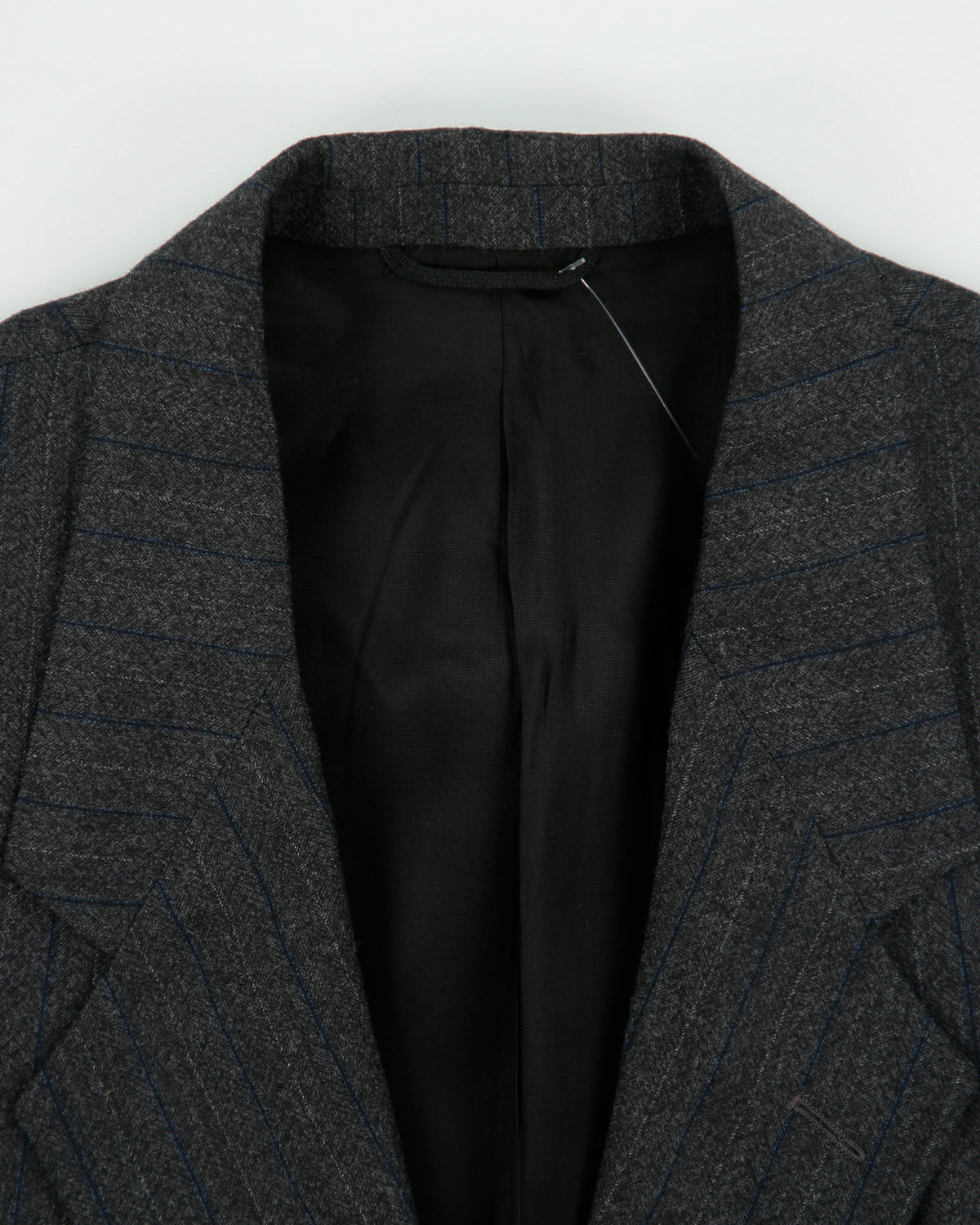 Vintage 1980s Givenchy Monsieur Pinstripe Wool Union Made In Canada Double Pleated Relaxed Straight Leg Two-Piece Suit - M / W34 L30