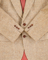 Vintage 1980s Sears Tweed Wool Made In Canada 2 Button Sport Coat Blazer - M