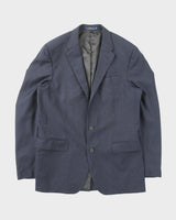 Polo Ralph Lauren Navy Striped Wool 2 Button Slim Fit Leg Made In Italy Two-Piece Suit - M / W34 L31