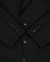 Vintage Y2K 00s Armani Collezioni Super 150's Striped Wool 3 Button Relaxed Straight Leg Two-Piece Suit - L / W32 L31