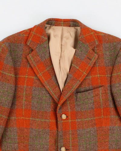 Classic Harris Tweed Suit Jacket - M