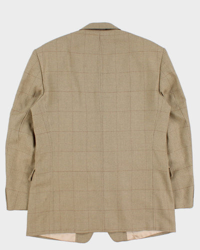 Vintage 90's Tommy Hilfiger Tan Suit Jacket - L
